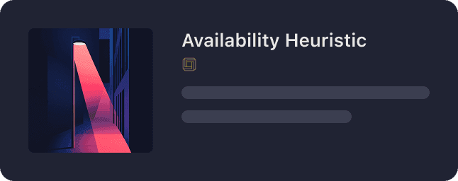 Availability Heuristic